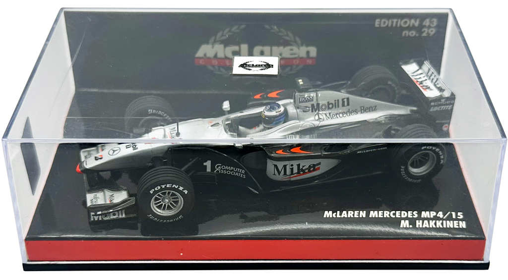 Mclaren Mercedes MP4/15 Hakkinen MINICHAMPS escala 1:43