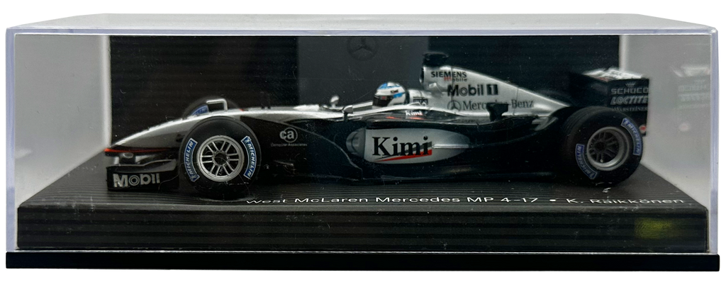 West Mclaren Mercedes MP4/17 Raikkonen MINICHAMPS escala 1:43