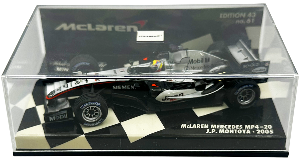 Mclaren Mercedes MP4/20 Montoya MINICHAMPS escala 1:43