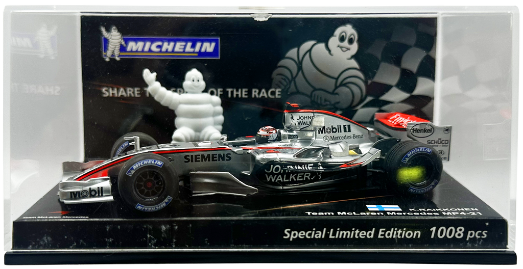 Mclaren Mercedes MP4/21 Raikkonen MINICHAMPS escala 1:43