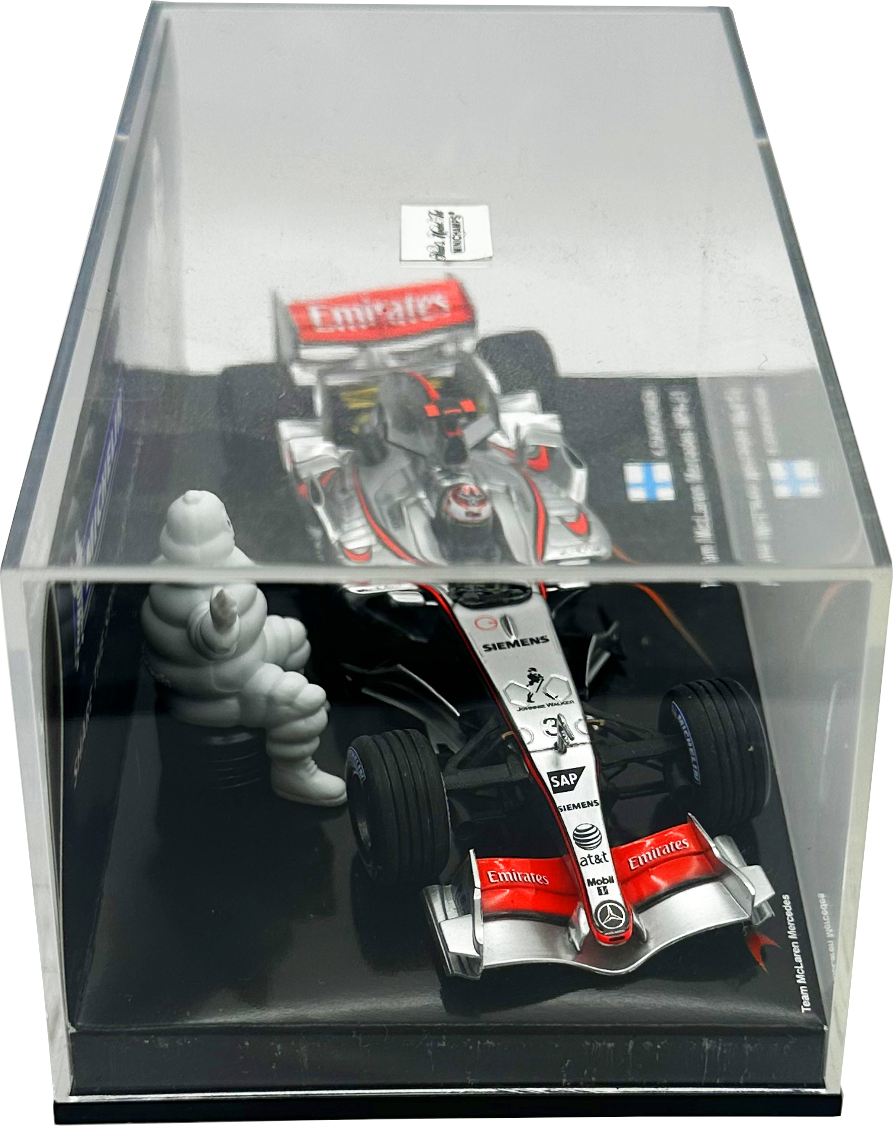 Mclaren Mercedes MP4/21 Raikkonen MINICHAMPS escala 1:43