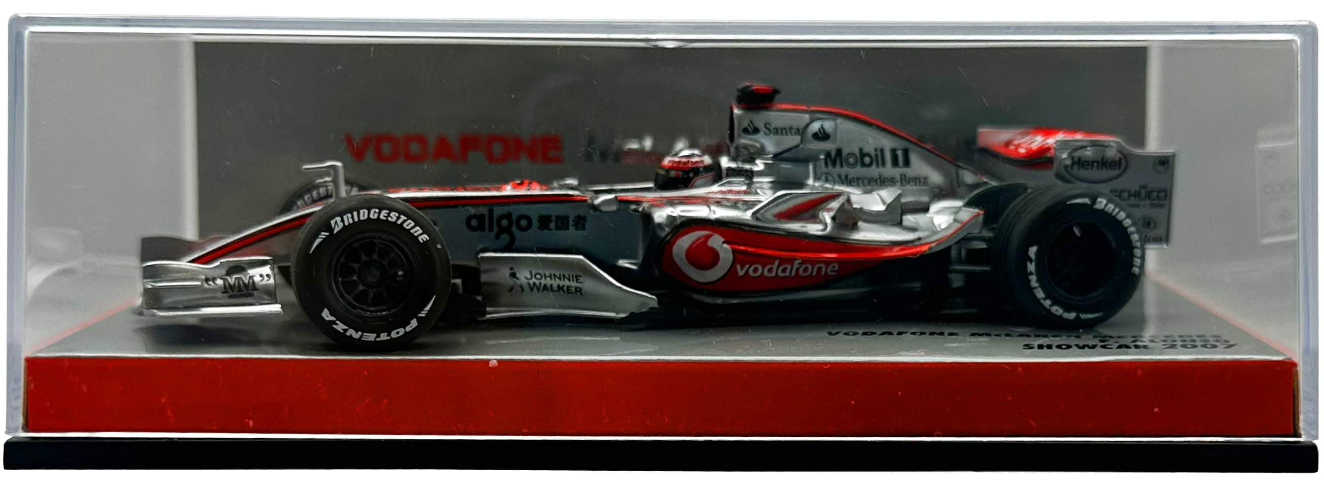 Vodafone Mclaren Mercedes MP4/22 Showcar Alonso MINICHAMPS escala 1:43