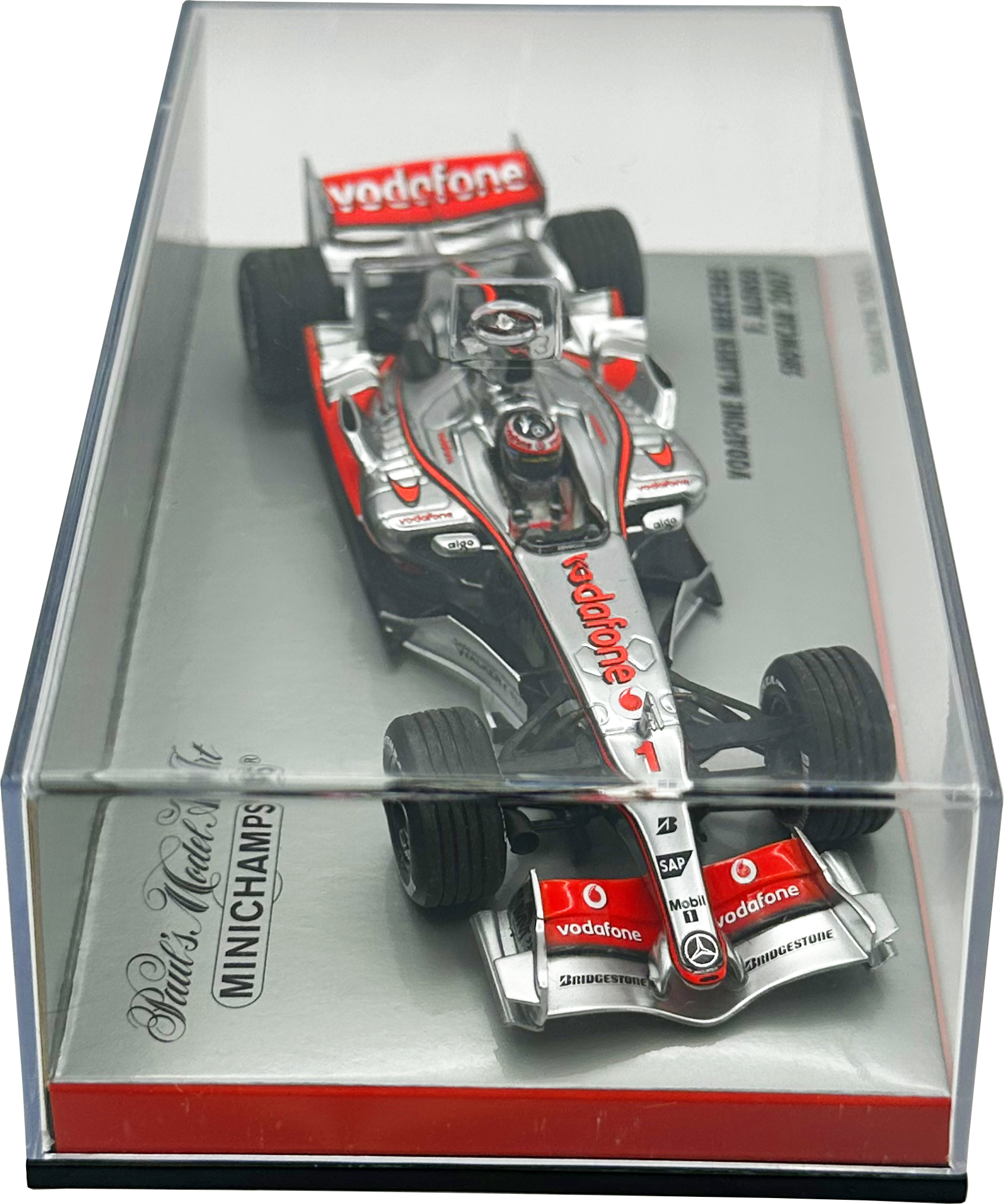 Vodafone Mclaren Mercedes MP4/22 Showcar Alonso MINICHAMPS escala 1:43