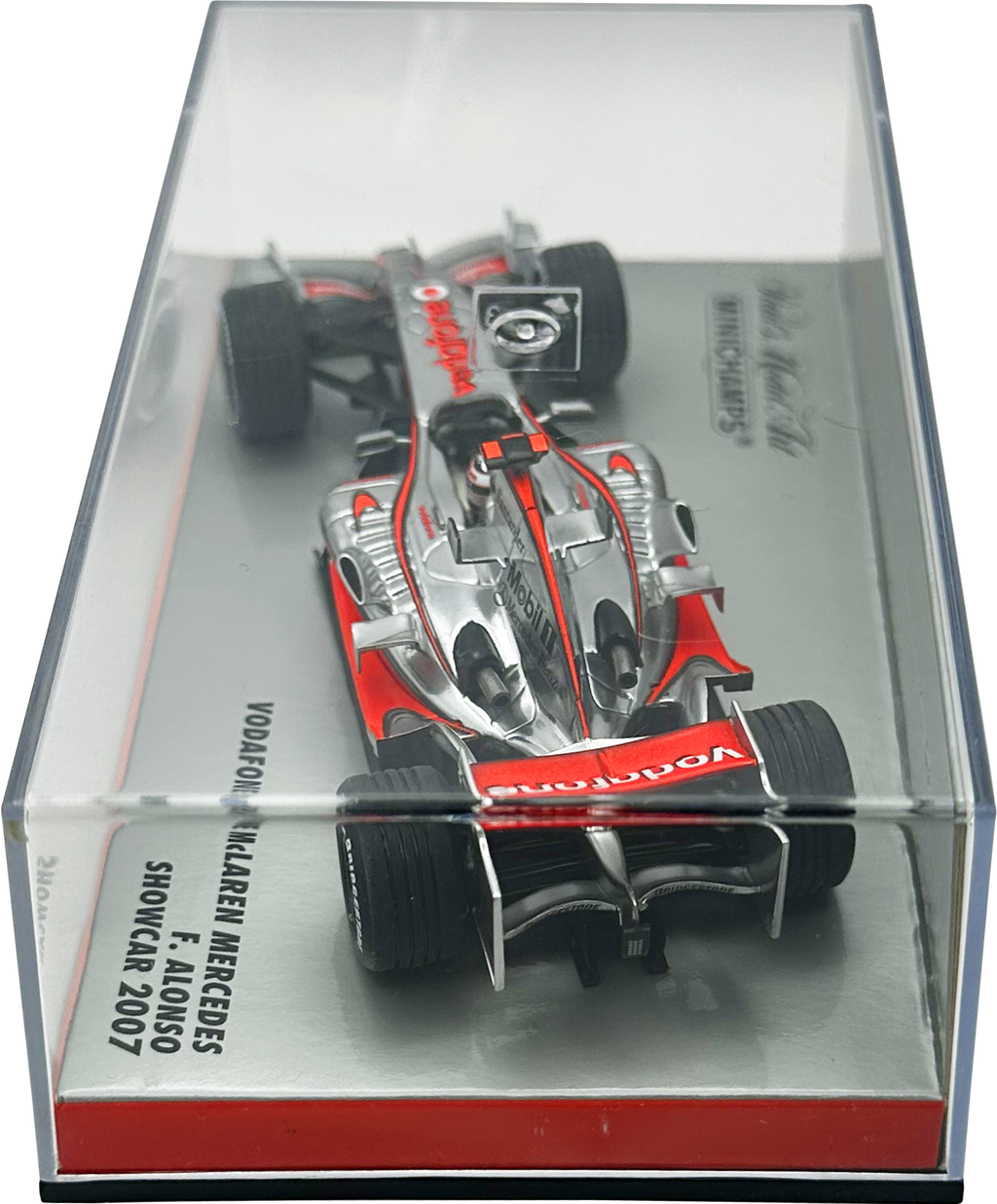 Vodafone Mclaren Mercedes MP4/22 Showcar Alonso MINICHAMPS escala 1:43