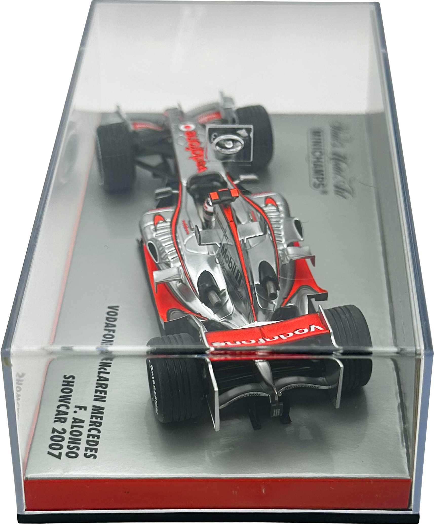 Vodafone Mclaren Mercedes MP4/22 Showcar Alonso MINICHAMPS escala 1:43