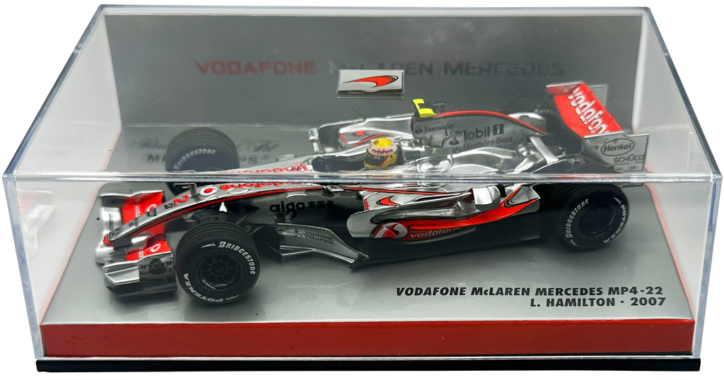 Vodafone Mclaren Mercedes MP4/22 Hamilton MINICHAMPS escala 1:43