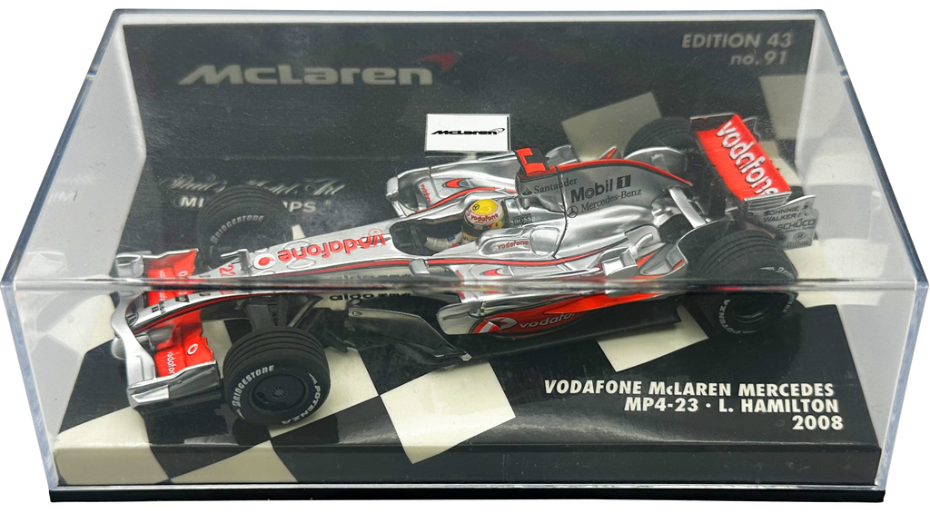 Vodafone Mclaren Mercedes Hamilton MINICHAMPS escala 1:43