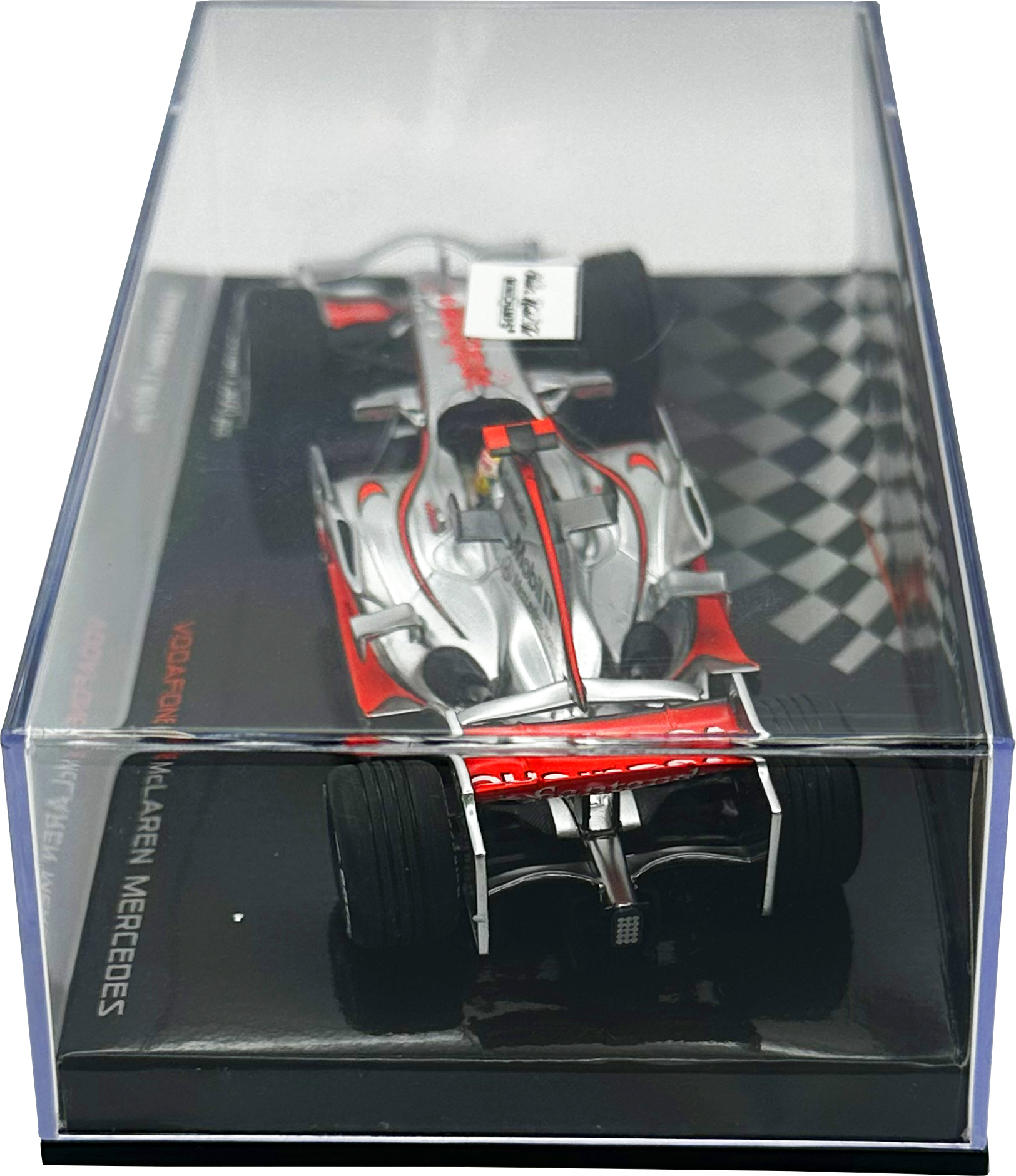 Vodafone Mclaren Mercedes MP4/23 Showcar Hamilton MINICHAMPS escala 1:43