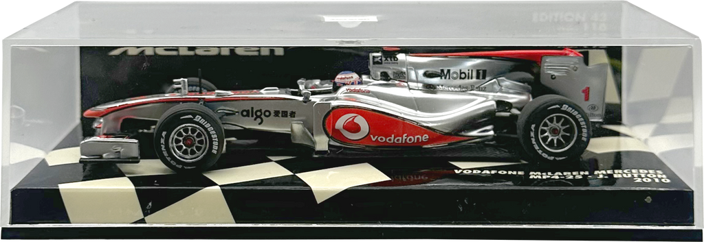Vodafone Mclaren Mercedes MP4/25 Button MINICHAMPS escala 1:43