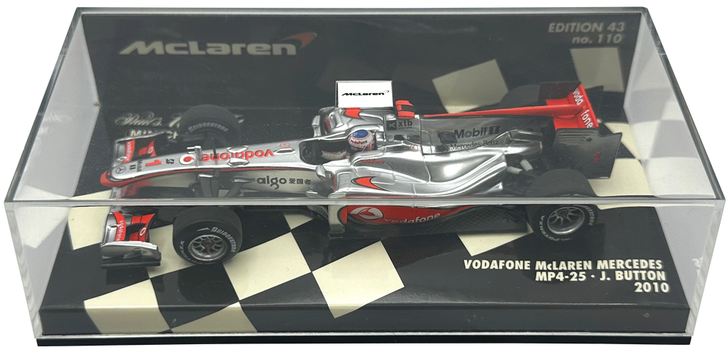 Vodafone Mclaren Mercedes MP4/25 Button MINICHAMPS escala 1:43