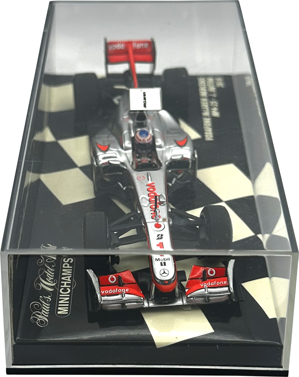 Vodafone Mclaren Mercedes MP4/25 Button MINICHAMPS escala 1:43
