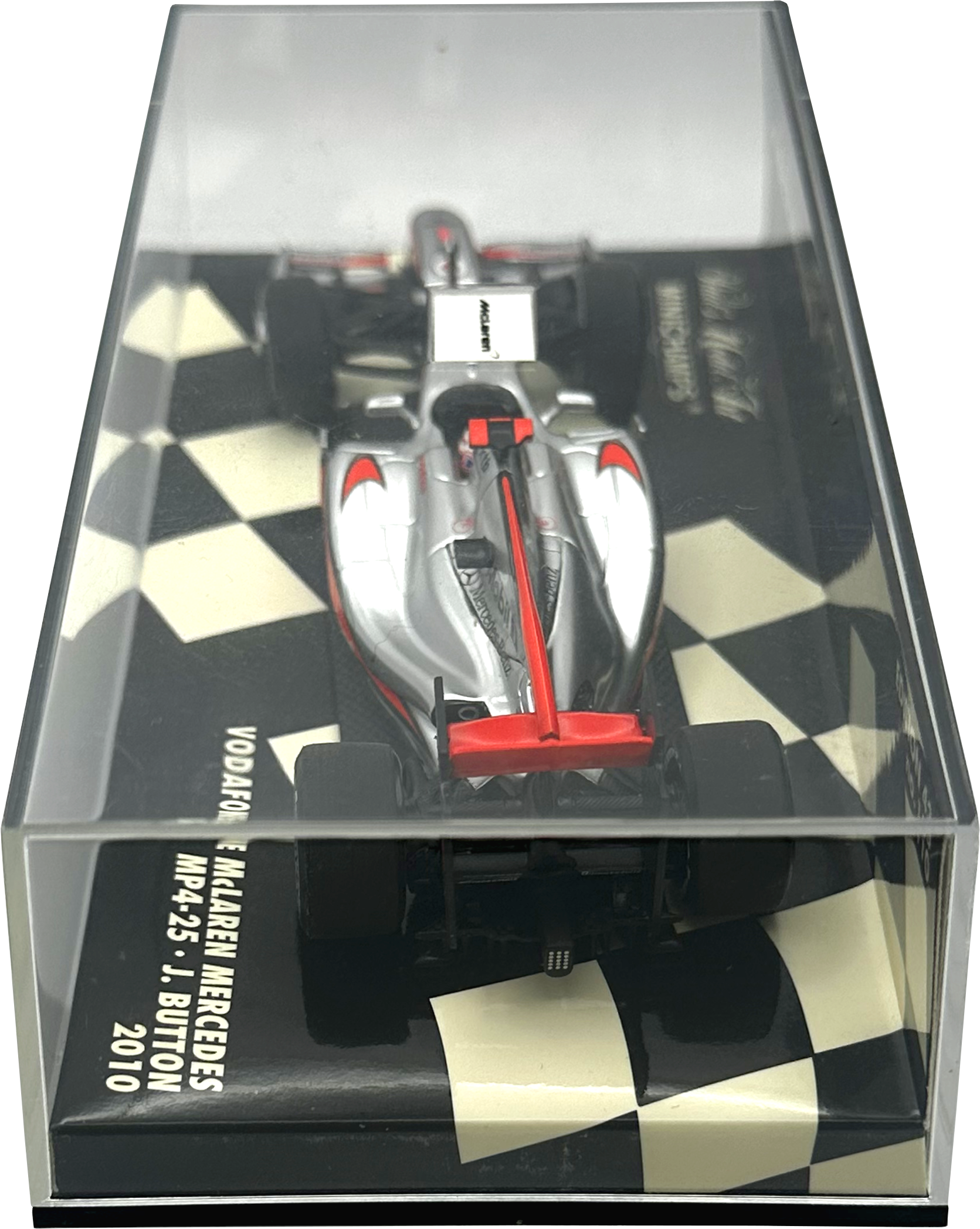 Vodafone Mclaren Mercedes MP4/25 Button MINICHAMPS escala 1:43
