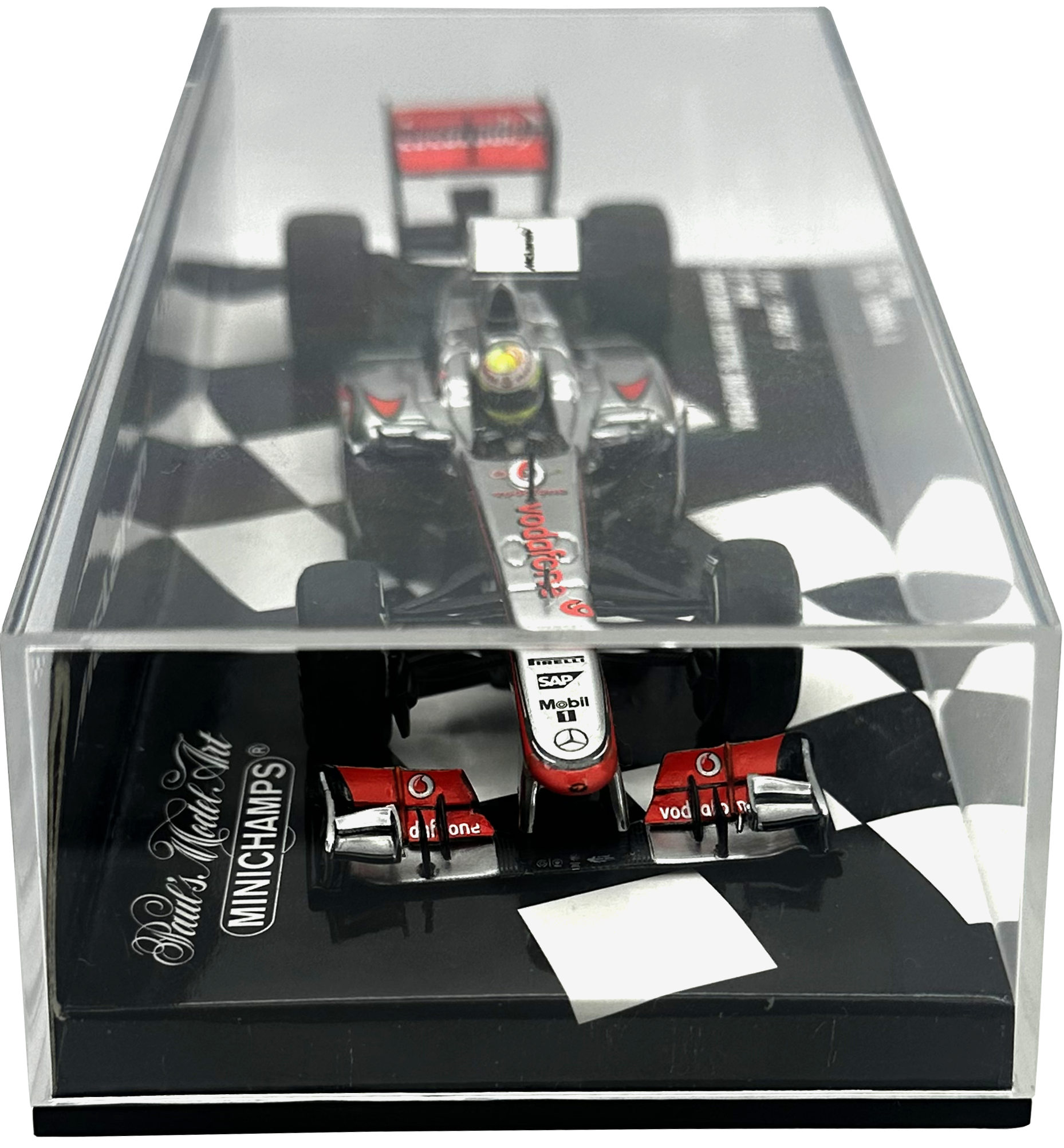 Vodafone Mclaren Mercedes MP4/28 Perez MINICHAMPS escala 1:43