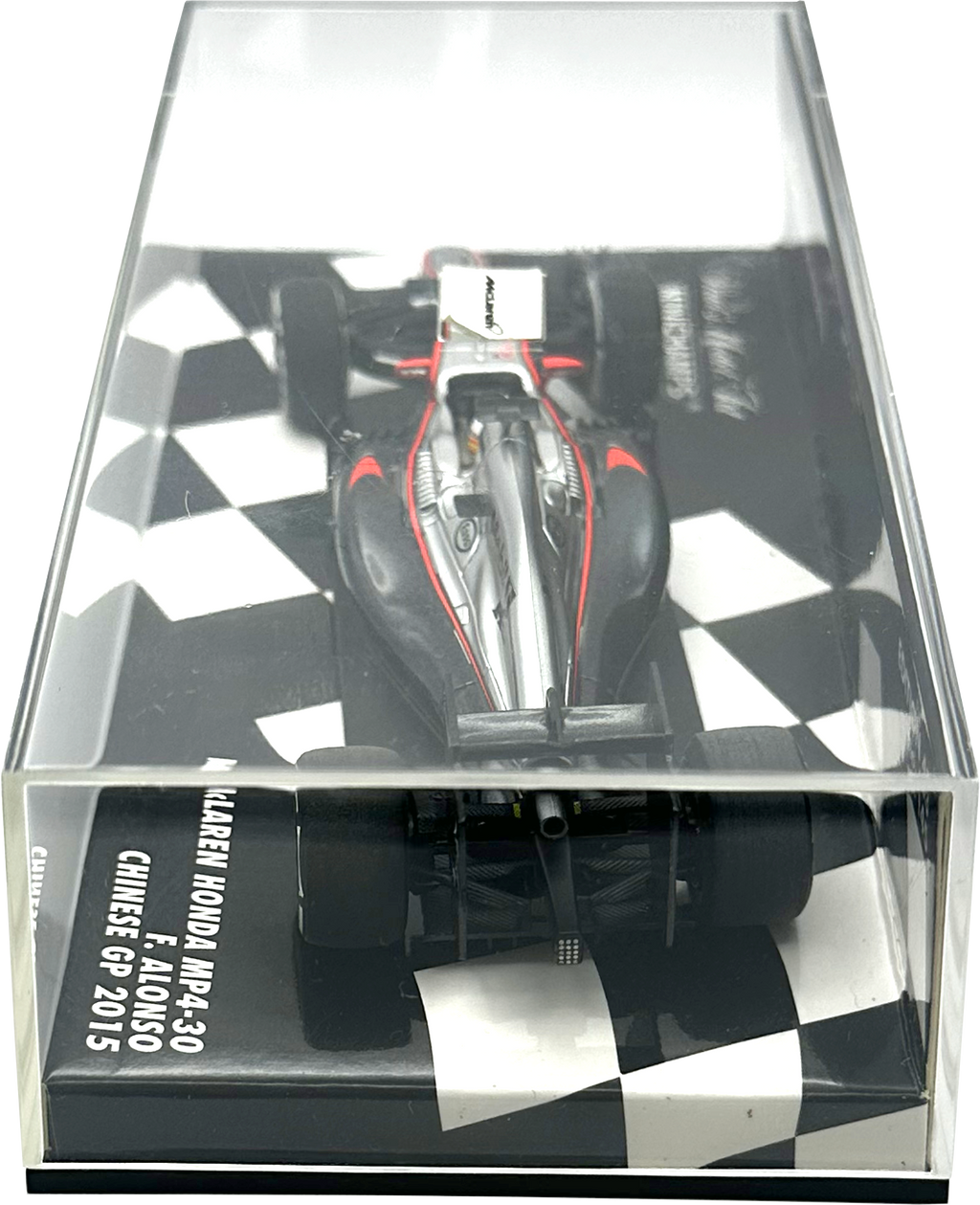 Mclaren Honda MP4/30 Chinese GP Alonso MINICHAMPS escala 1:43