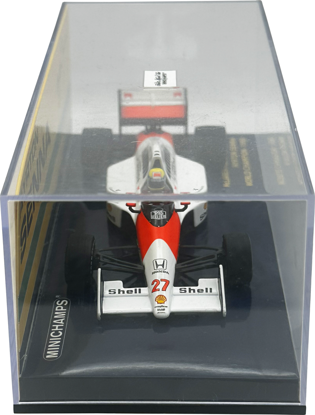 Mclaren MP4/5B World Champion 1990 Senna MINICHAMPS escala 1:43