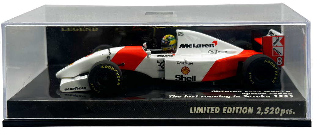 Mclaren MP4/8 Suzuka 1993 Senna MINICHAMPS escala 1:43