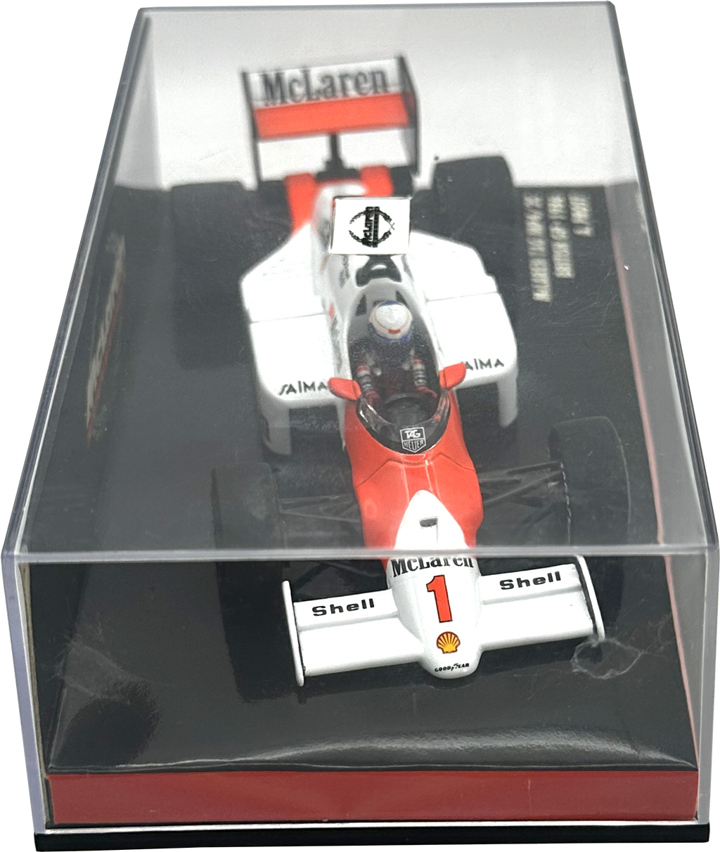 Mclaren TAG MP4/2C British GP Prost MINICHAMPS escala 1:43