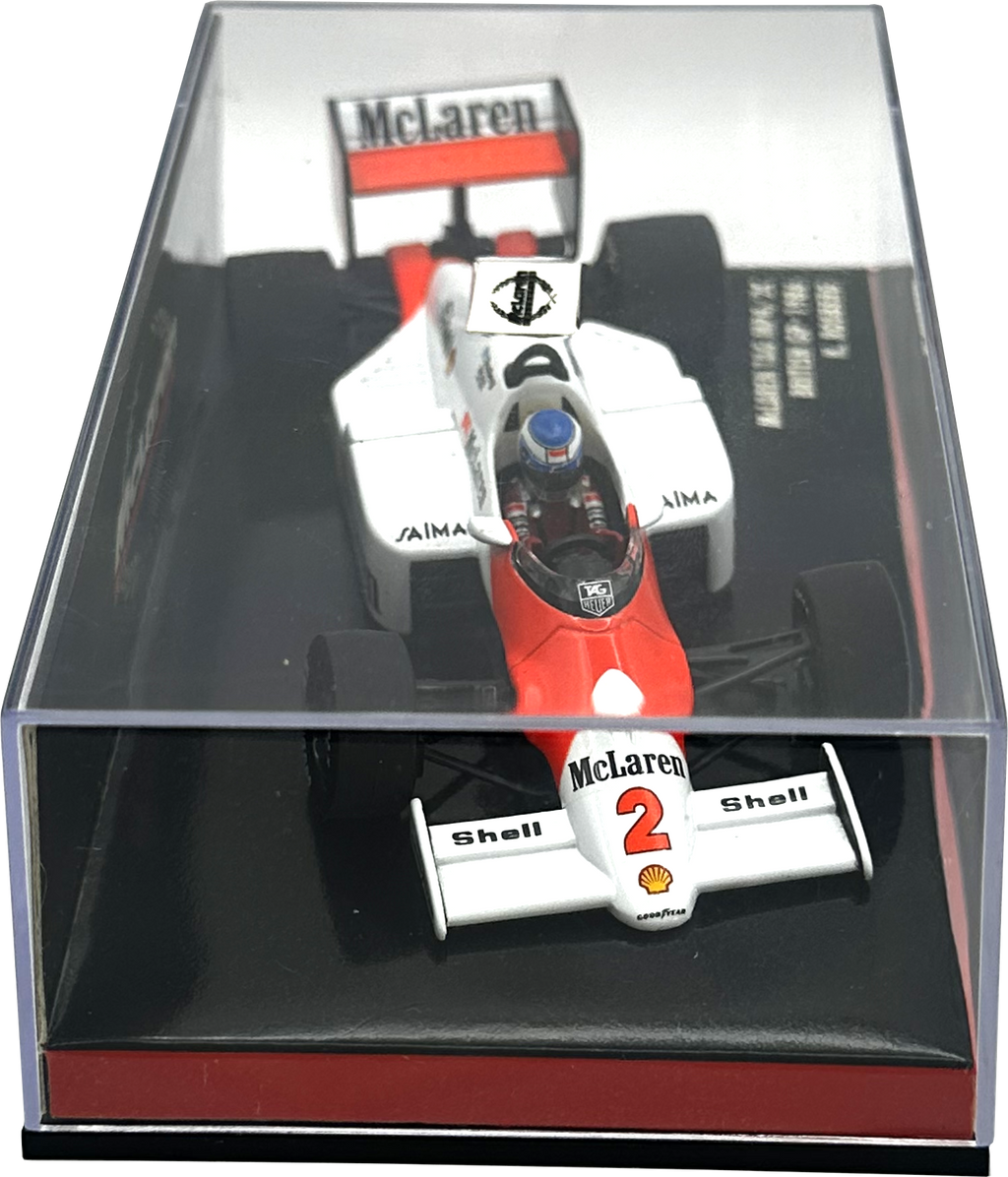Mclaren TAG MP4/2C British GP Rosberg MINICHAMPS escala 1:43