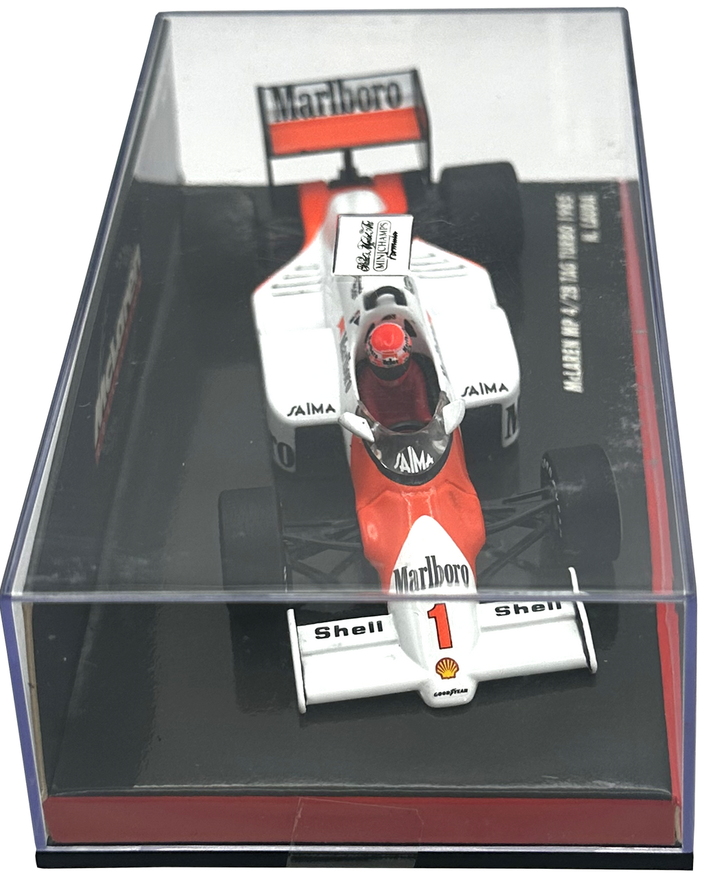 Mclaren TAG Turbo MP4/2B Lauda MINICHAMPS escala 1:43