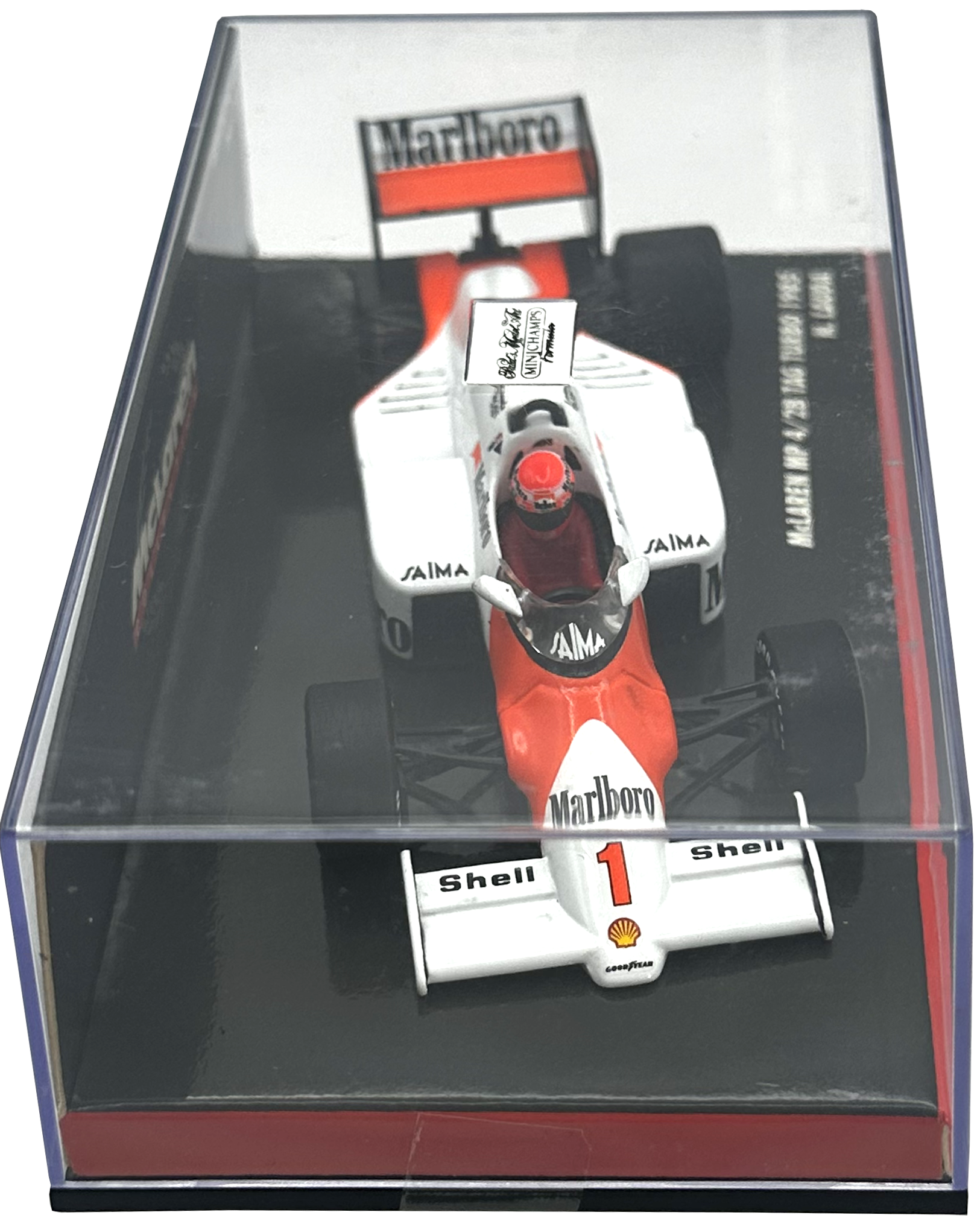Mclaren TAG Turbo MP4/2B Lauda MINICHAMPS escala 1:43