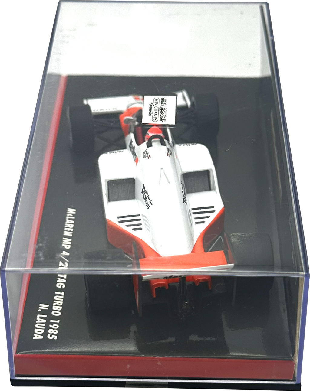 Mclaren TAG Turbo MP4/2B Lauda MINICHAMPS escala 1:43