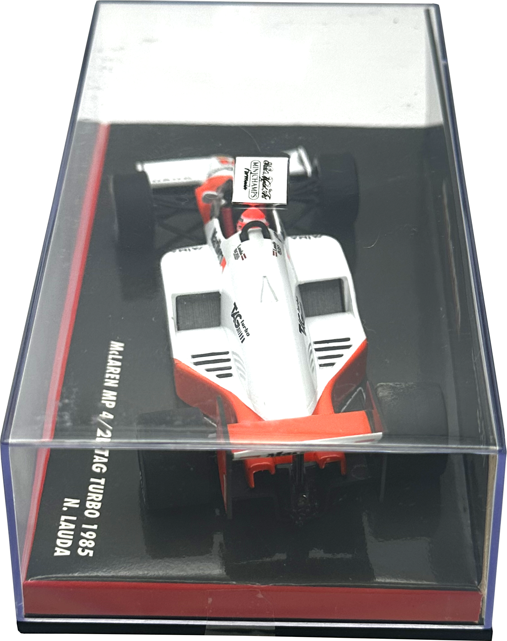 Mclaren TAG Turbo MP4/2B Lauda MINICHAMPS escala 1:43