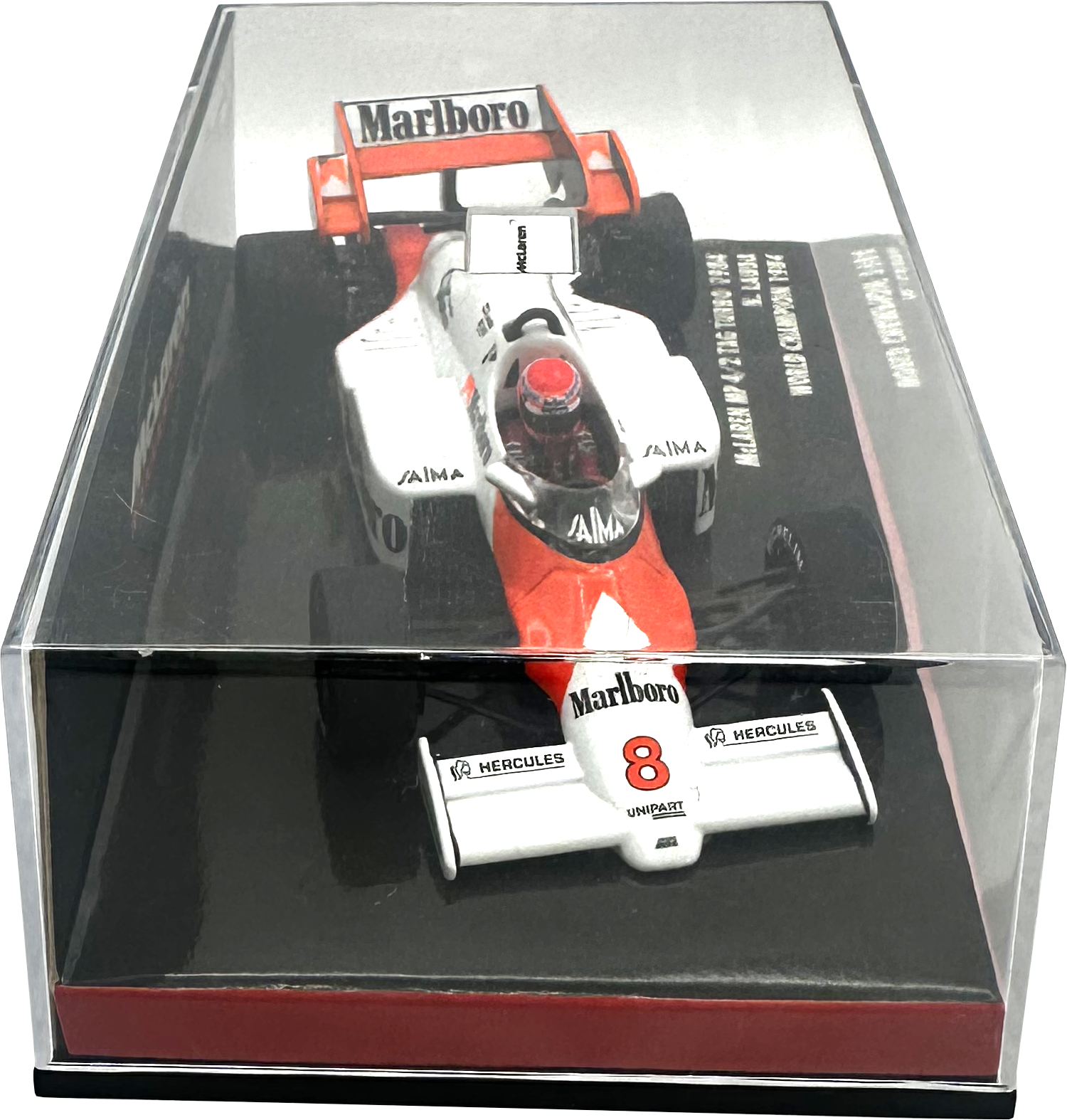 Mclaren TAG Turbo MP4/2 World Champion Lauda MINICHAMPS escala 1:43