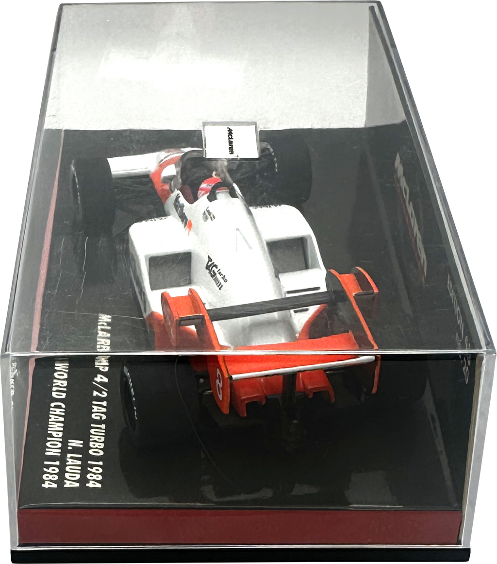 Mclaren TAG Turbo MP4/2 World Champion Lauda MINICHAMPS escala 1:43