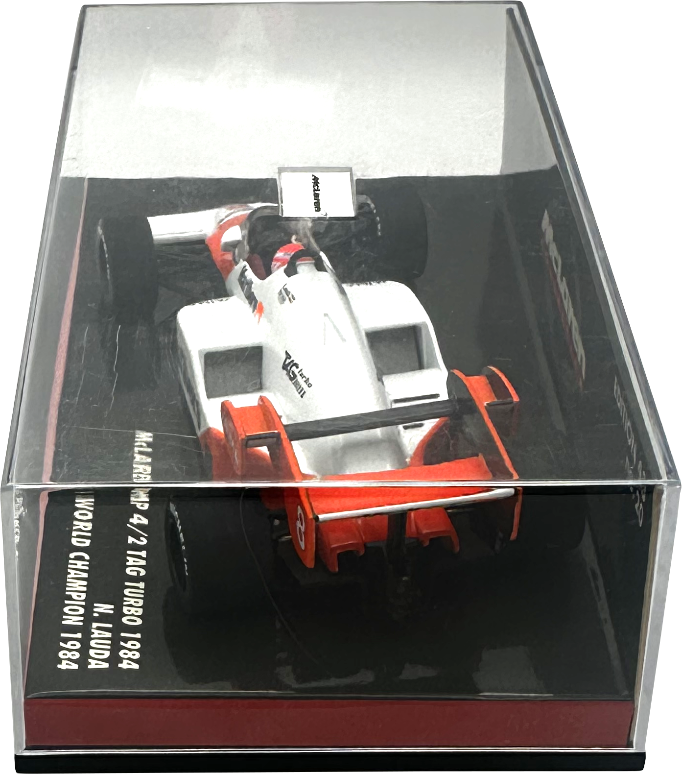 Mclaren TAG Turbo MP4/2 World Champion Lauda MINICHAMPS escala 1:43