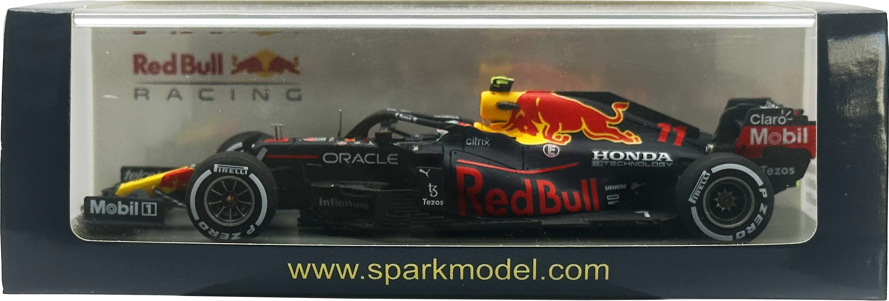 Oracle RedBull RB16B 3rd Mexican GP Perez SPARK escala 1:43