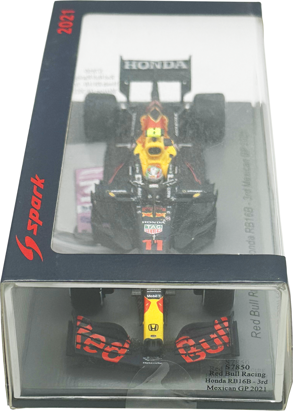 Oracle RedBull RB16B 3rd Mexican GP Perez SPARK escala 1:43