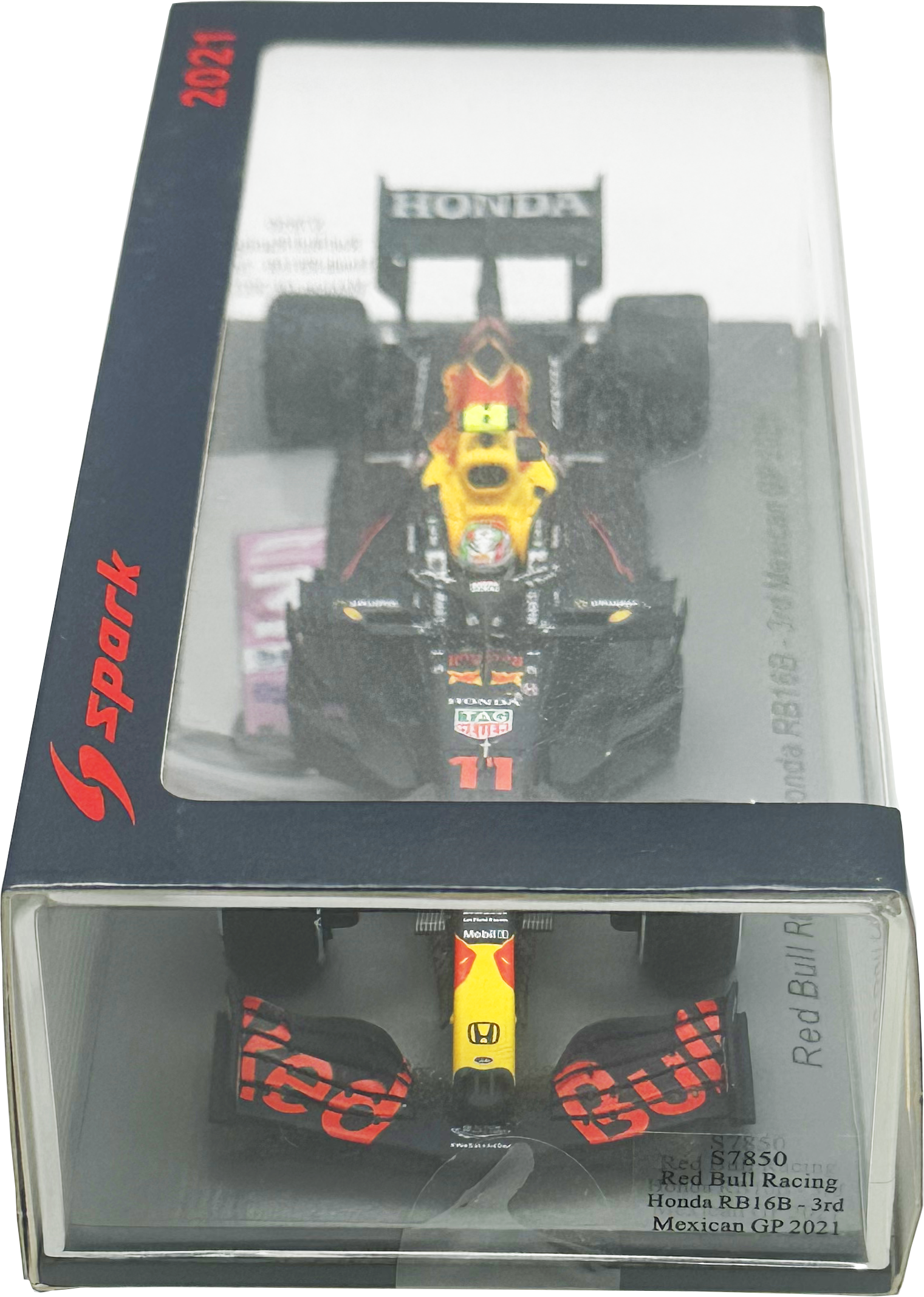 Oracle RedBull RB16B 3rd Mexican GP Perez SPARK escala 1:43