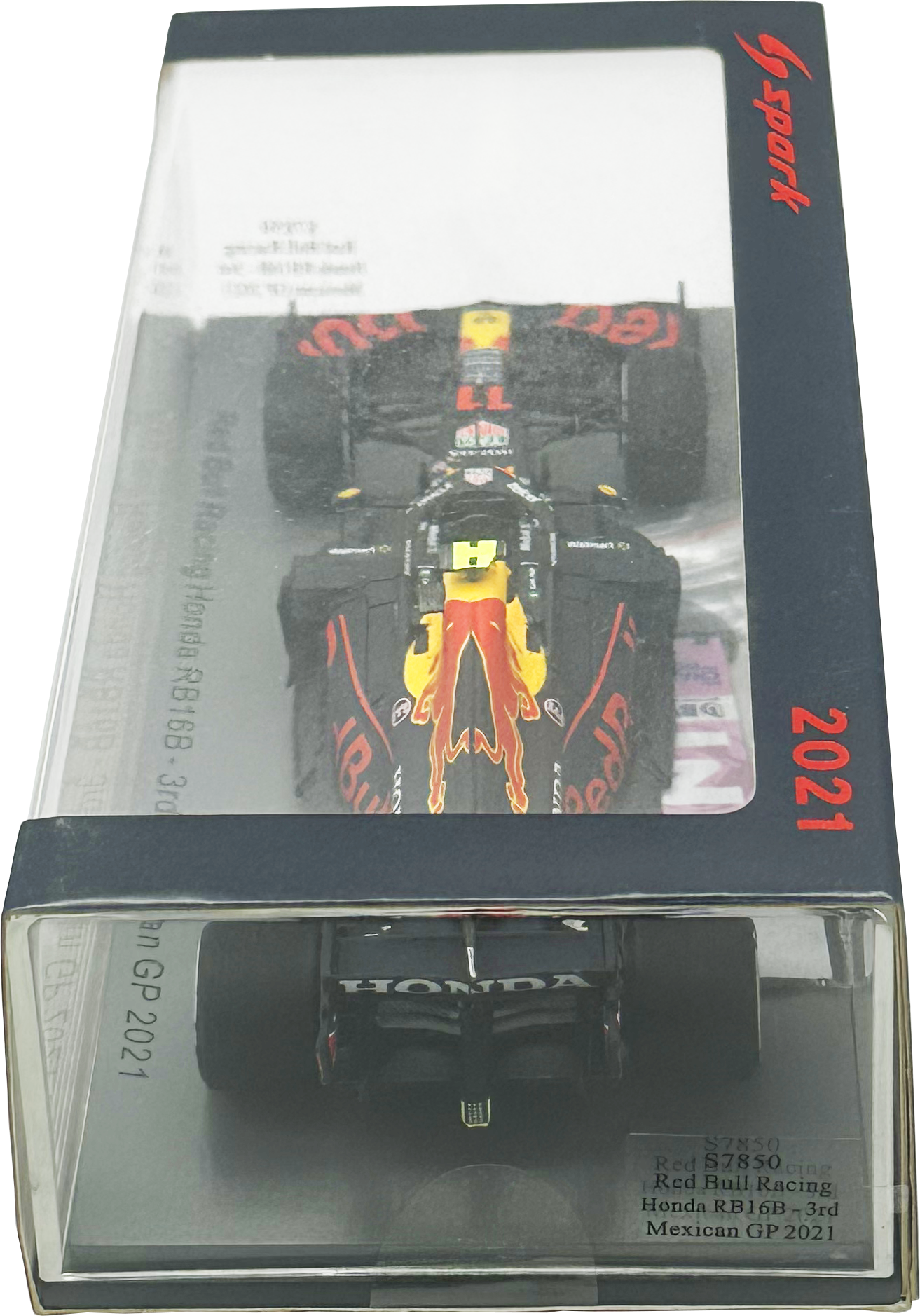 Oracle RedBull RB16B 3rd Mexican GP Perez SPARK escala 1:43