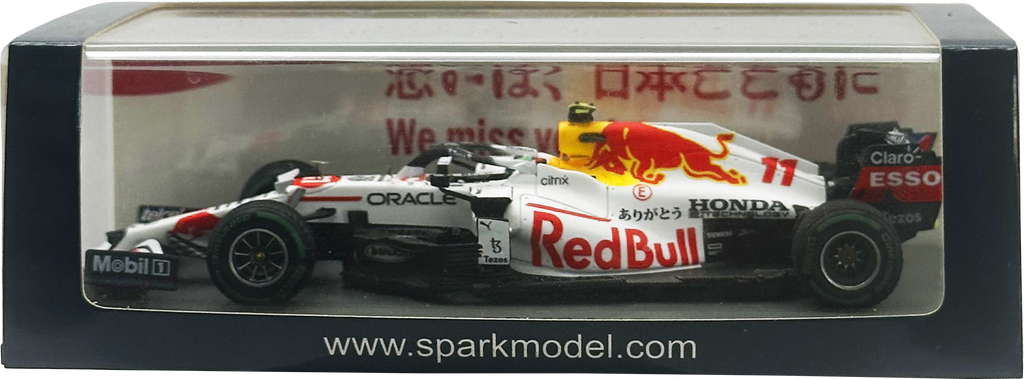 Oracle RedBull RB16B 3rd Turkish GP Perez SPARK escala 1:43