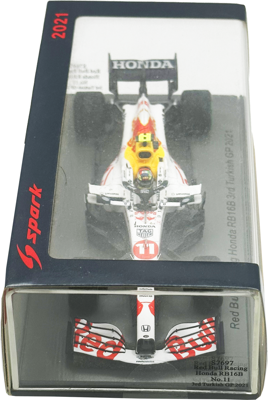 Oracle RedBull RB16B 3rd Turkish GP Perez SPARK escala 1:43