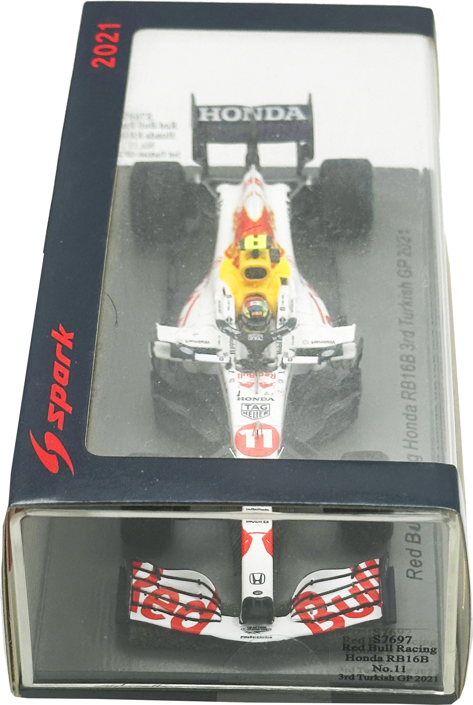 Oracle RedBull RB16B 3rd Turkish GP Perez SPARK escala 1:43