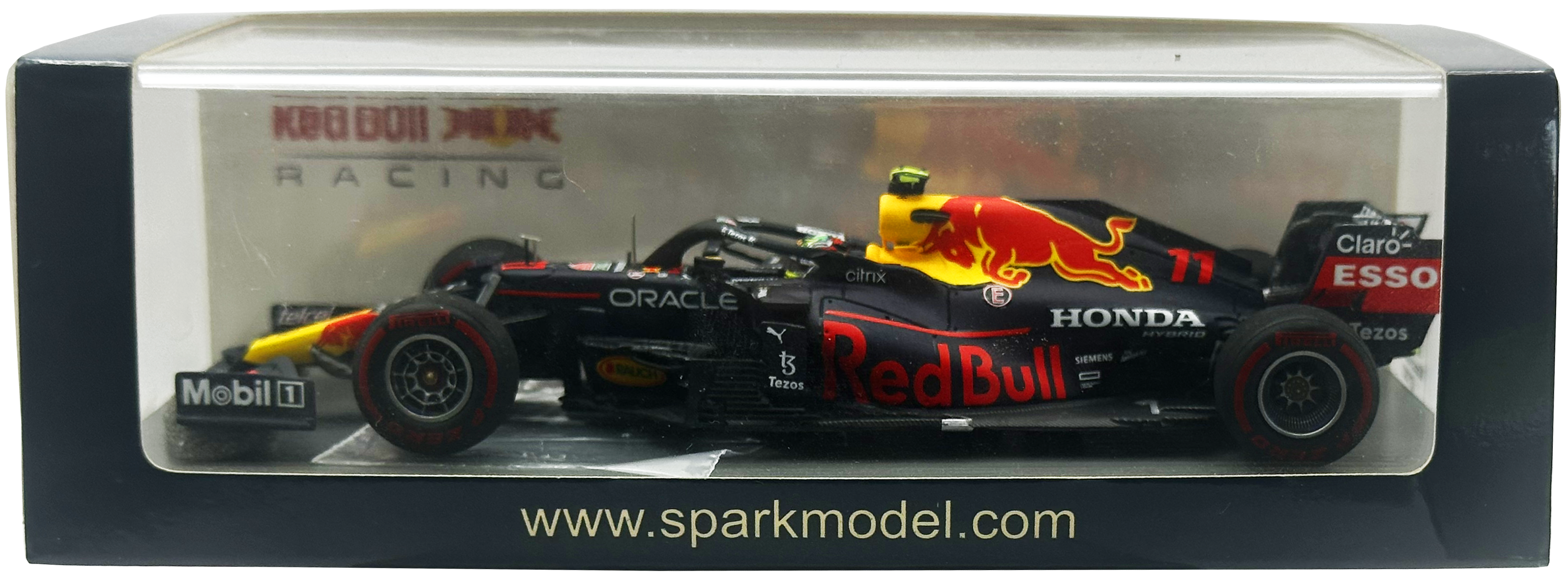 Oracle RedBull RB16B Winner Azerbajain GP Perez SPARK escala 1:43