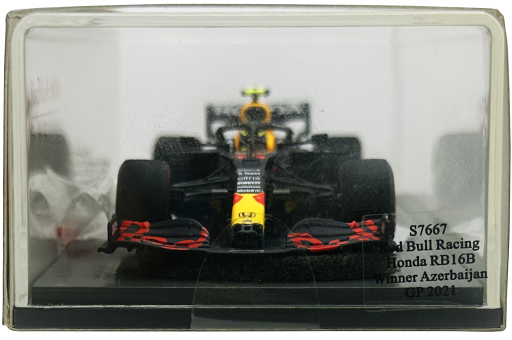 Oracle RedBull RB16B Winner Azerbajain GP Perez SPARK escala 1:43