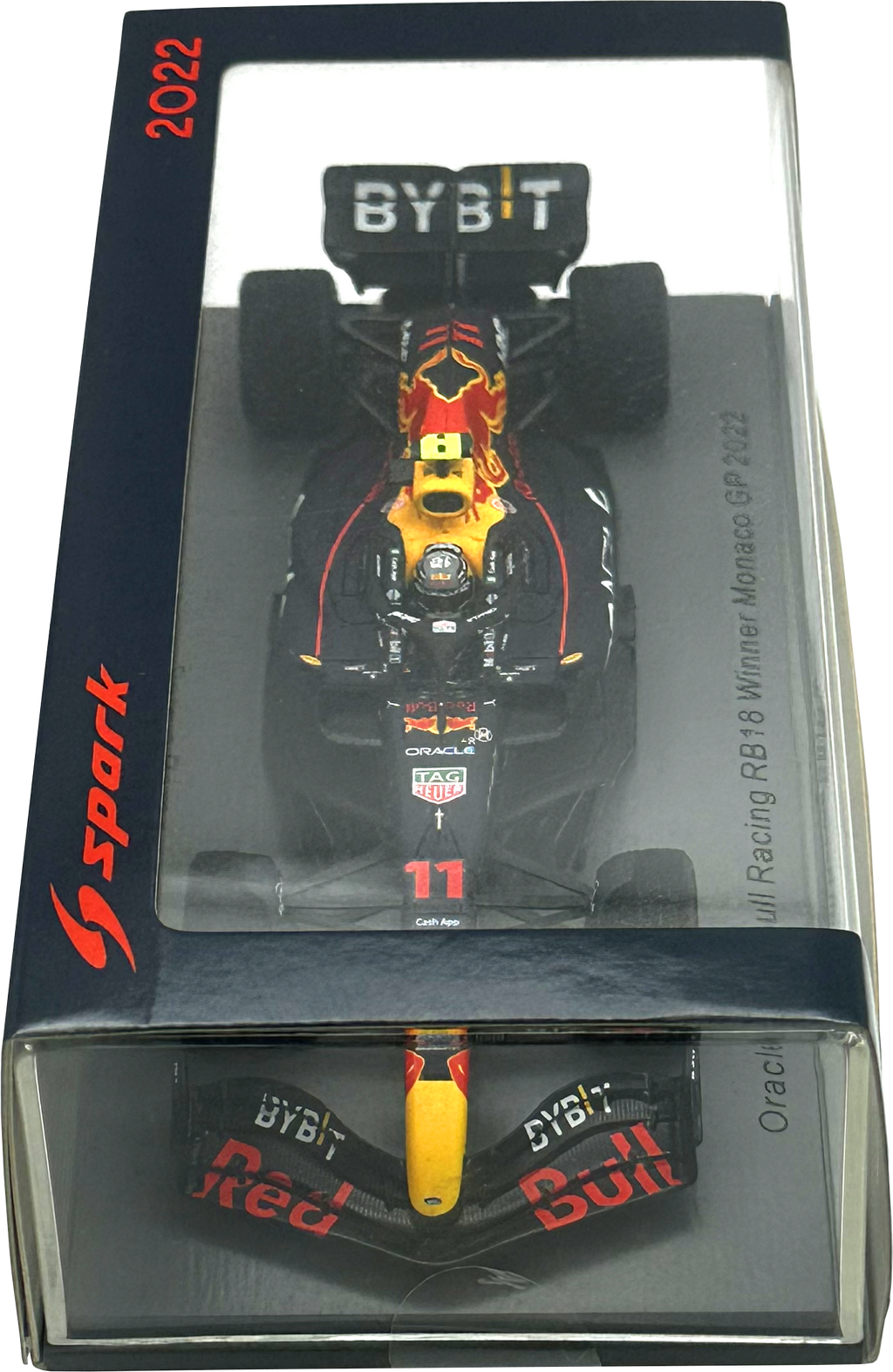 Oracle RedBull RB18 Winner Monaco GP Perez SPARK escala 1:43