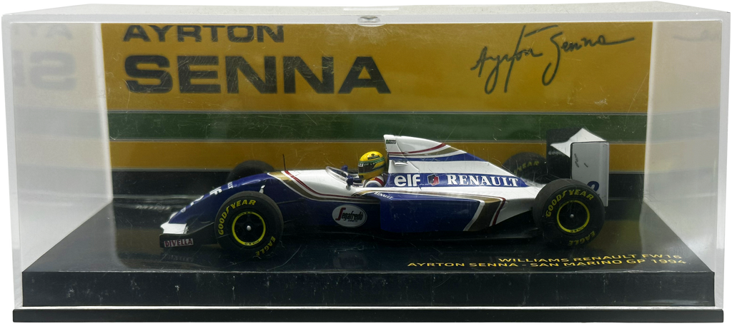 Williams FW16 San Marino GP 1994 Senna MINICHAMPS escala 1:43