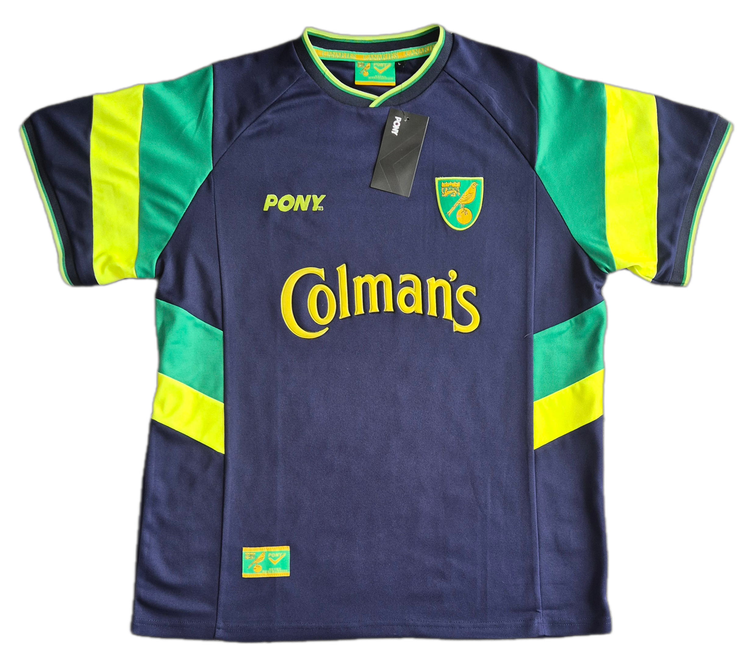 Jersey 3ª Eqiupación (Re-edición oficial) Norwich City Temporada 1998-1999