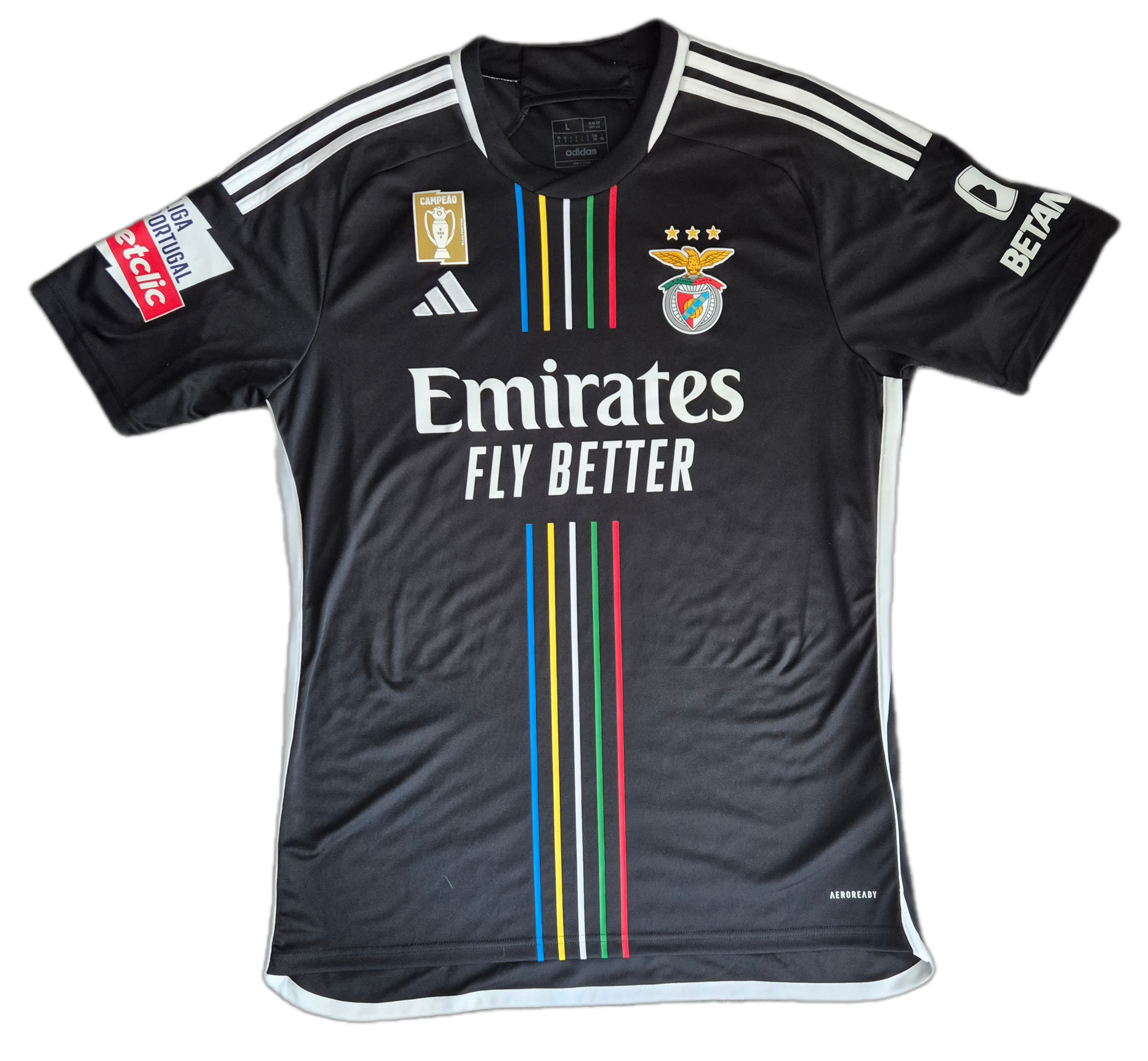 Jersey Visita SL Benfica Temporada 2023-2024 Ángel Di María