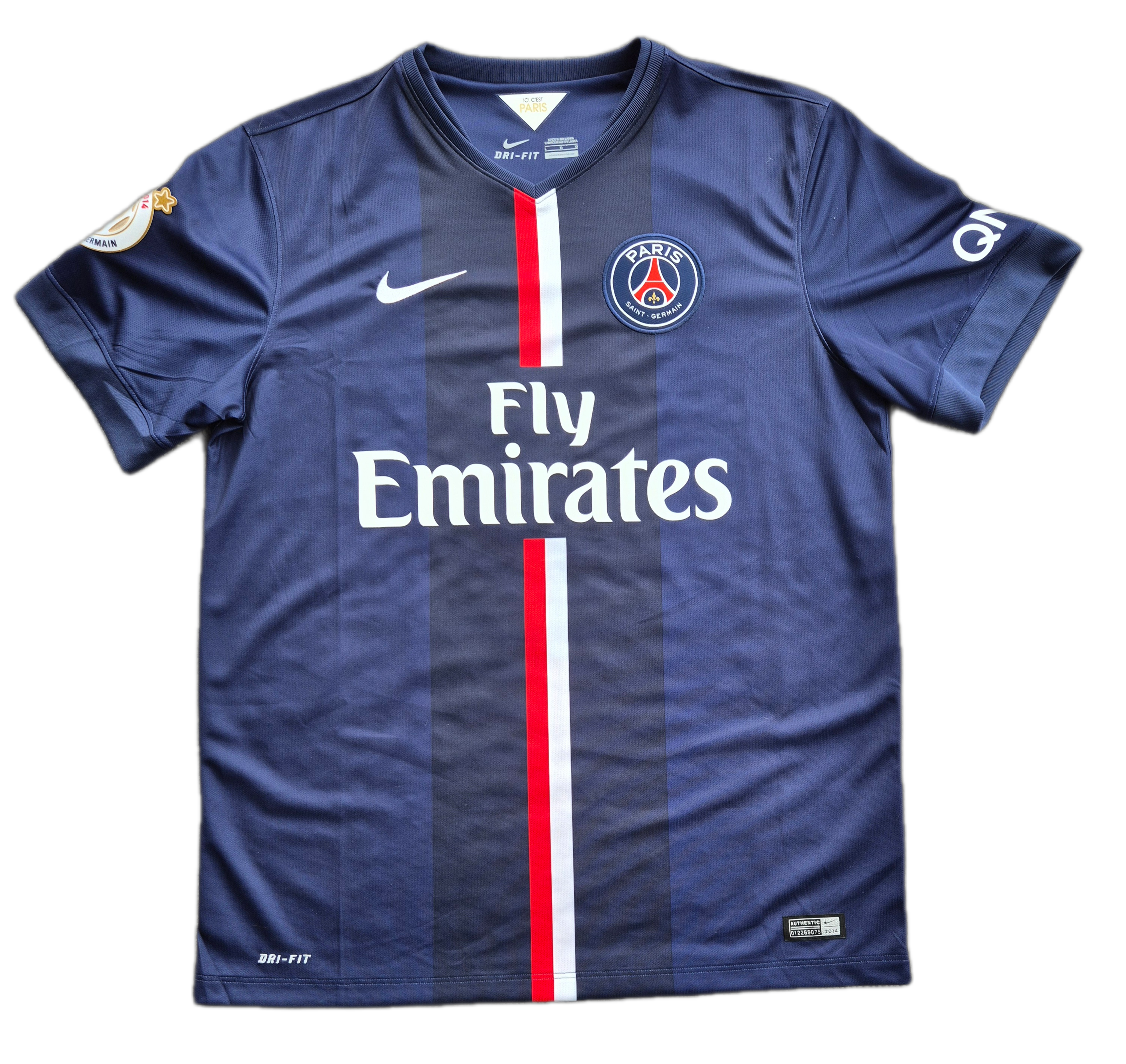 Jersey local Paris Saint-Germain Temporada 2014-2015